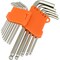 Dynamic 22Pcs SAE & Metric Ball End Long Hex Key Set, 3/64"-3/8" & 1.5mm-10mm D043212 - alternate 4
